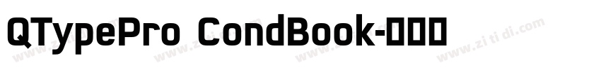 QTypePro CondBook字体转换